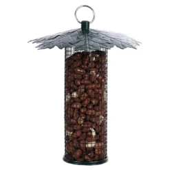 Esschert Vogel Voedersilo Bladerdak Pinda -Bijzondere Tuin Verkoop FB483 02
