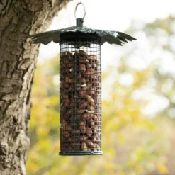 Esschert Vogel Voedersilo Bladerdak Pinda -Bijzondere Tuin Verkoop FB483 41 scaled