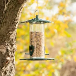 Esschert Vogel Voedersilo Bladerdak Strooivoer -Bijzondere Tuin Verkoop FB484 41