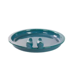 Esschert Vogelbad Keramiek Rond Petrol L -Bijzondere Tuin Verkoop FB544 06