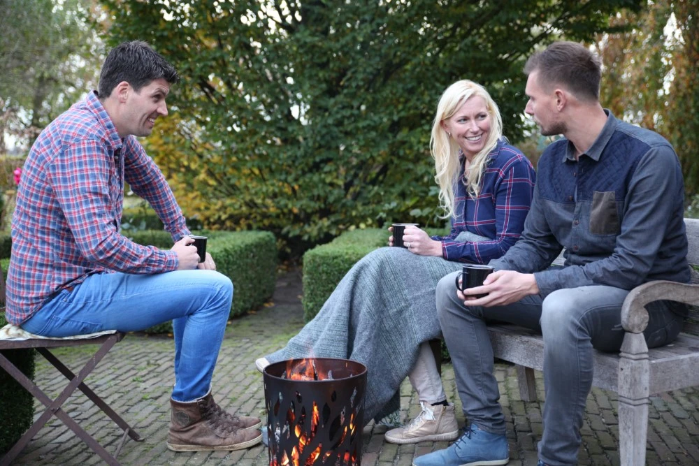 Esschert Vuurkorf Zweedse Fakkel Roest 5 Esschert Vuurkorf Zweedse Fakkel Roest - Afbeelding 5
