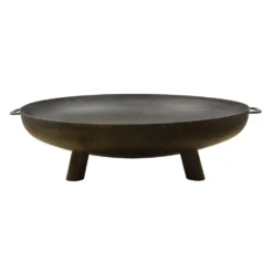 Esschert Vuurschaal Staal 100 Cm 4 Esschert Vuurschaal Staal 100 Cm -Bijzondere Tuin Verkoop FF244 02