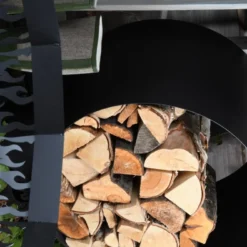 Esschert Houtopslag Rond -Bijzondere Tuin Verkoop FF282 42