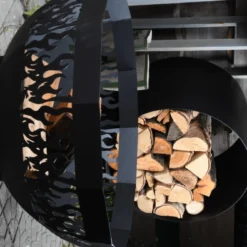 Esschert Houtopslag Rond -Bijzondere Tuin Verkoop FF282 44