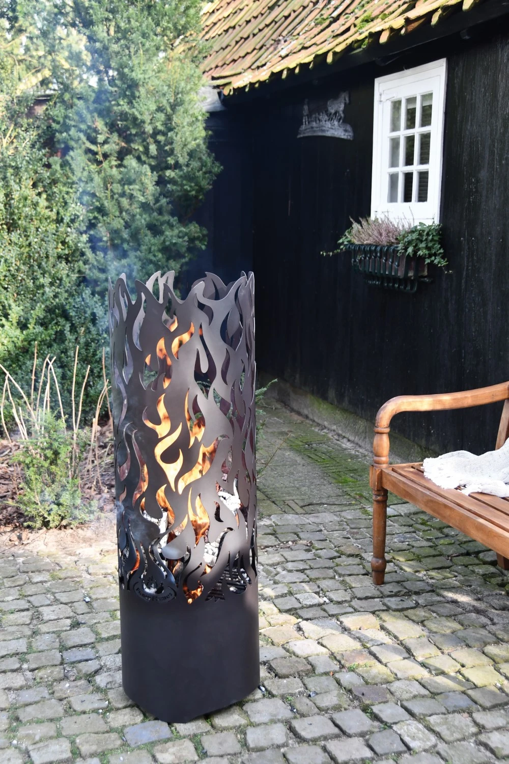 Esschert Vuurton Lasercuts Vlammen 4 Esschert Vuurton Lasercuts Vlammen - Afbeelding 4