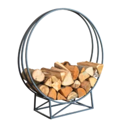 Esschert Houtopslag Rond Open