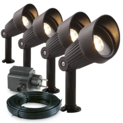 Garden Lights Tuinspot Set Focus LED 4 Stuks
