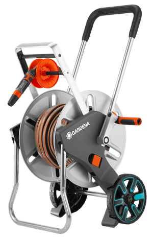 Gardena Metalen Slangenwagen Easy Set AquaRoll M Incl. 25m Slang 4 Gardena Metalen Slangenwagen Easy Set AquaRoll M Incl. 25m Slang - Afbeelding 4