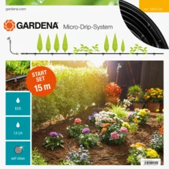 Gardena Micro Drip Start Set S Voor 15 Meter Rijplanten