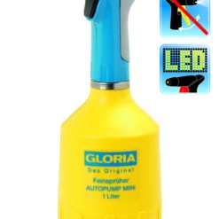 Gloria AutoPump Mini - 1 Liter Fijnsproeier NBR + LED Verlichting -Bijzondere Tuin Verkoop GLORIA20AutoPump20Mini20Handspruher20 202