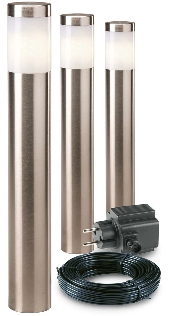 Garden Lights Tuinlamp Set Albus LED 3 Stuks 1 Garden Lights Tuinlamp Set Albus LED 3 Stuks