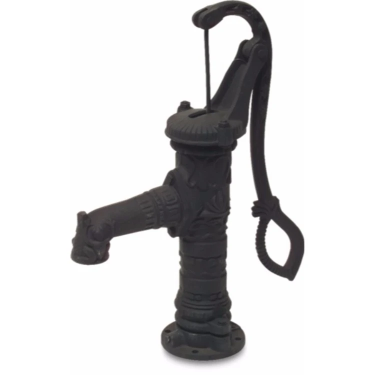 Gietijzeren Zwengelpomp Zwart 1 Gietijzeren Zwengelpomp Zwart