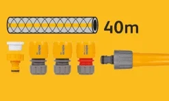 Hozelock Fast Cart Slangwagen Incl. 40 M Slang Startset En Tuinspuit -Bijzondere Tuin Verkoop Hozelock Fast Cart slangwagen 1 1