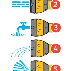 Hozelock Broespistool Plus Multi-spray 6 Sproeistanden 5 Hozelock Broespistool Plus Multi-spray 6 Sproeistanden -Bijzondere Tuin Verkoop Hozelock broespistool Plus multi spray 2 1