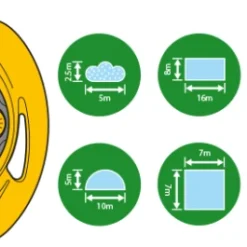 Hozelock Cirkel / Keuzesproeier 79 M² 5 Hozelock Cirkel / Keuzesproeier 79 M² -Bijzondere Tuin Verkoop Hozelock multisproeier maximaal 79 m² 1