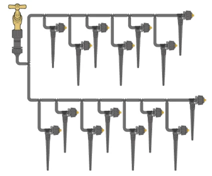 Hozelock Easy Drip Micro Druppelaar Startset 3 Hozelock Easy Drip Micro Druppelaar Startset - Afbeelding 3