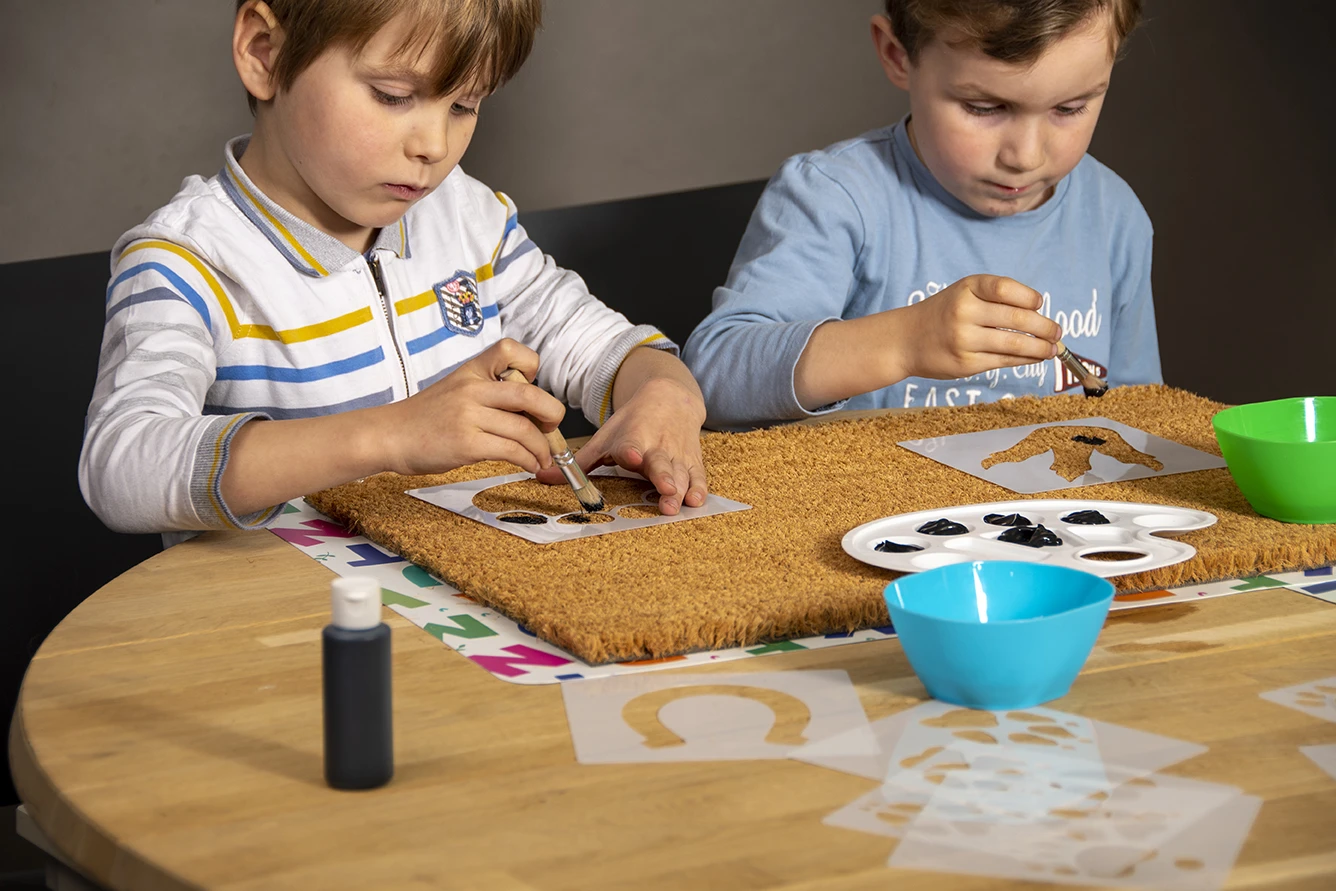 PIY Set Deurmat Diersporen 5 PIY Set Deurmat Diersporen - Afbeelding 5