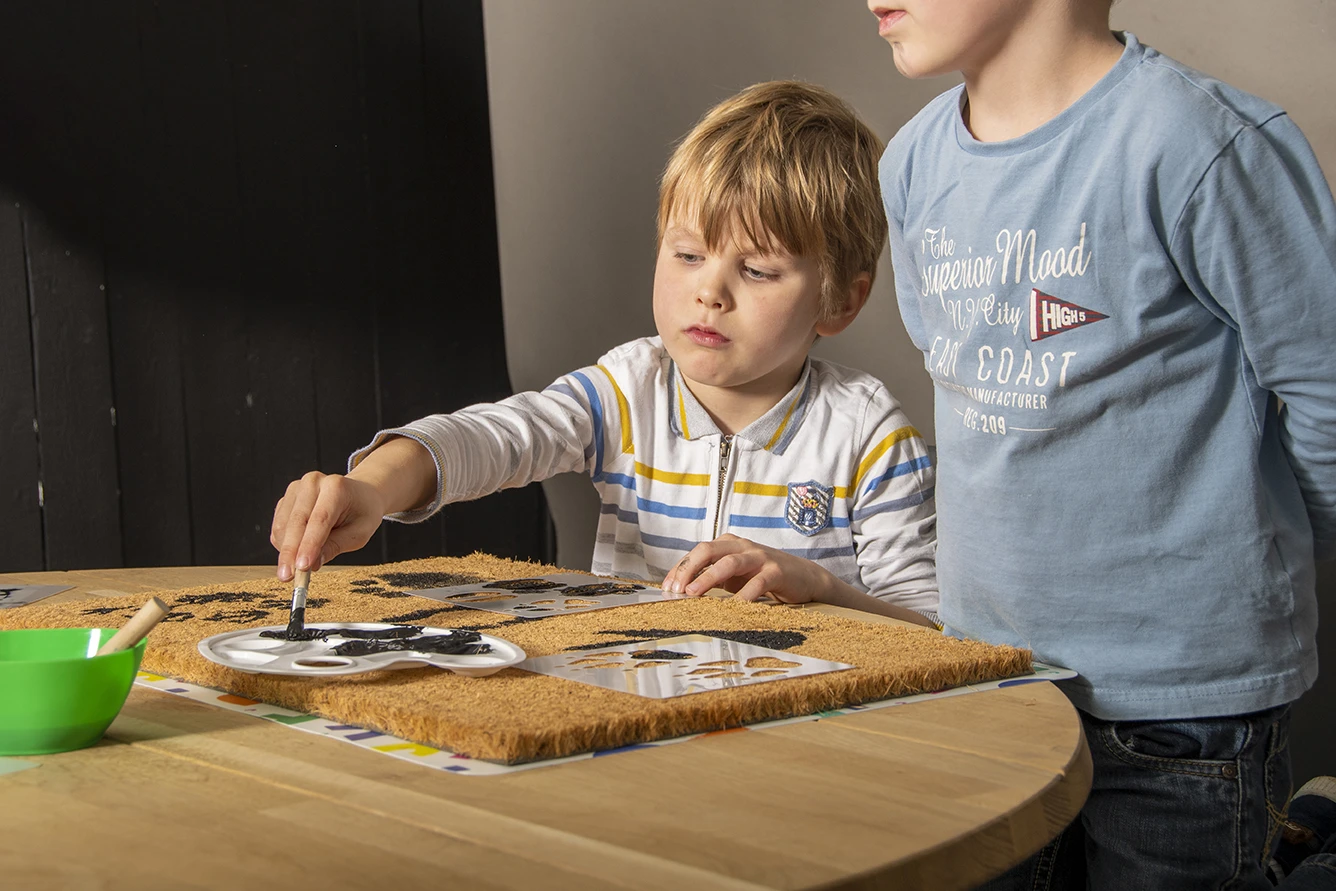 PIY Set Deurmat Diersporen 8 PIY Set Deurmat Diersporen - Afbeelding 8