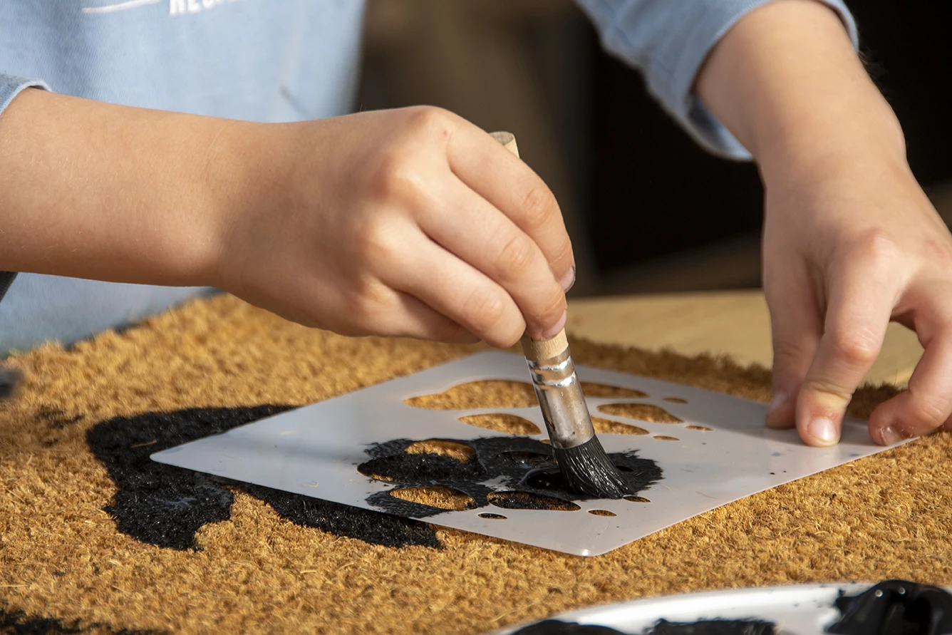 PIY Set Deurmat Diersporen 7 PIY Set Deurmat Diersporen - Afbeelding 7