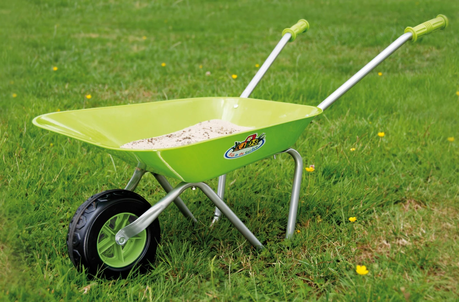 Esschert Kinder Kruiwagen Groen 2 Esschert Kinder Kruiwagen Groen - Afbeelding 2