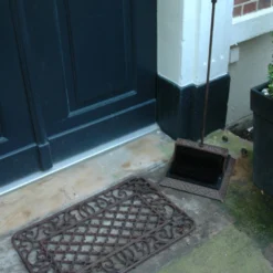 Esschert Deurmat Gietijzer Ruit 67x42 Cm 7 Esschert Deurmat Gietijzer Ruit 67x42 Cm -Bijzondere Tuin Verkoop LH45 42