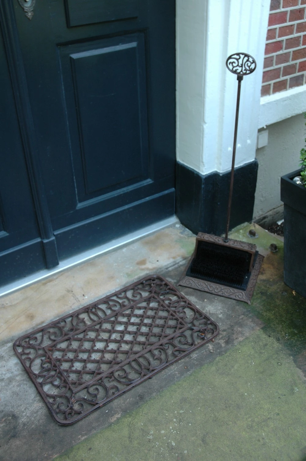 Esschert Deurmat Gietijzer Ruit 67x42 Cm 4 Esschert Deurmat Gietijzer Ruit 67x42 Cm - Afbeelding 4