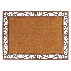 Esschert Deurmat Gietijzer Met Kokosmat