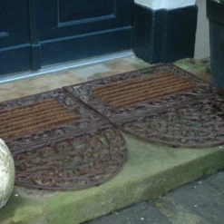 Esschert Deurmat Met Lokosrolborstels -Bijzondere Tuin Verkoop LH59 41