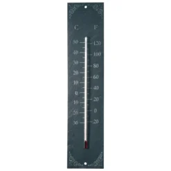 Esschert Thermometer Leisteen Klassiek