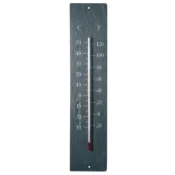 Esschert Thermometer Leisteen Origineel