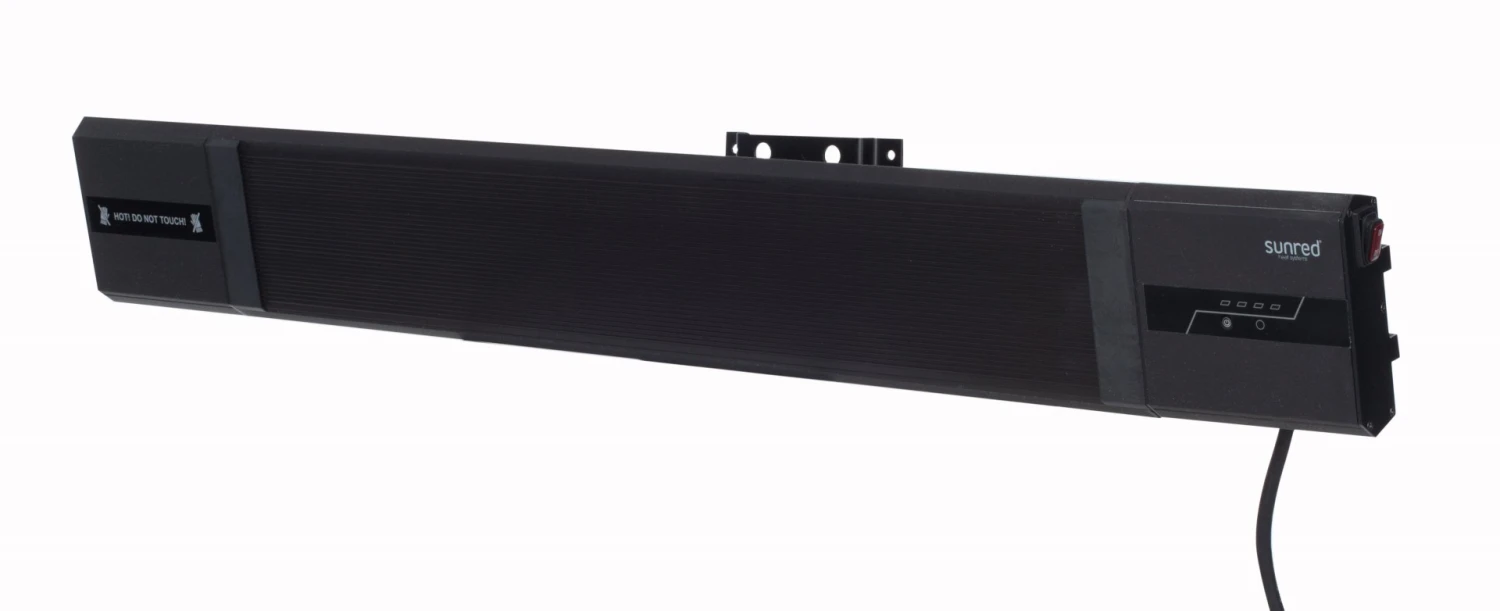 Sunred Terrasverwarmer Heater Nero Wall Hanging 2400 1 Sunred Terrasverwarmer Heater Nero Wall Hanging 2400