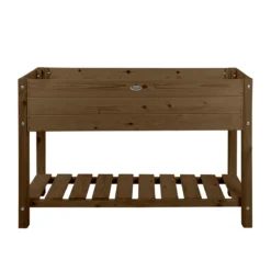 Esschert Verhoogde Houten Kweekbak L Bruin