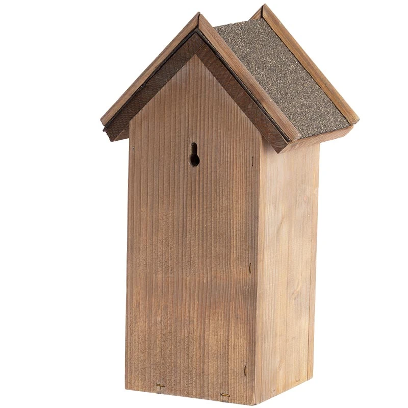 Esschert Vogelhuis Koolmees Bitum Dak 4 Esschert Vogelhuis Koolmees Bitum Dak - Afbeelding 4