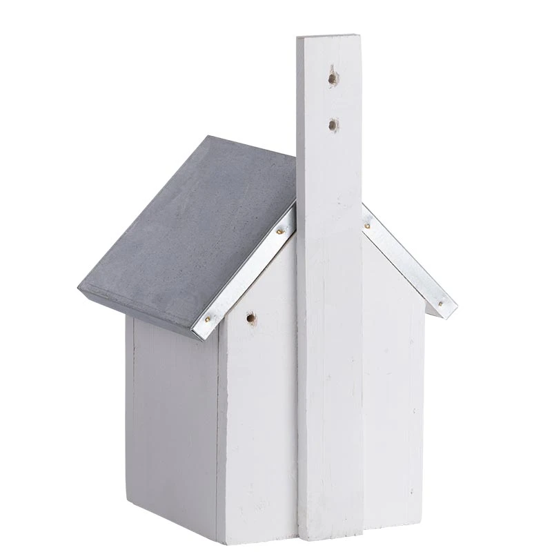 Esschert Vogelhuis Pimpelmees Wit 2 Esschert Vogelhuis Pimpelmees Wit - Afbeelding 2