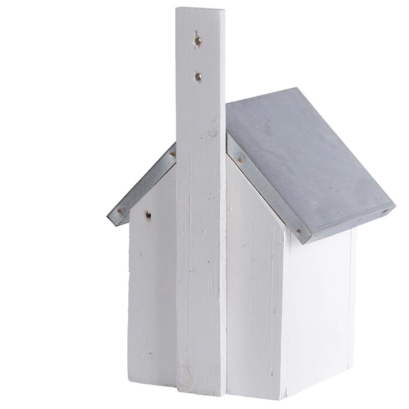 Esschert Vogelhuis Pimpelmees Wit 4 Esschert Vogelhuis Pimpelmees Wit - Afbeelding 4