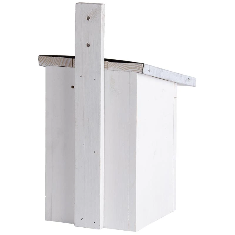 Esschert Vogelhuis Koolmees Wit 4 Esschert Vogelhuis Koolmees Wit - Afbeelding 4