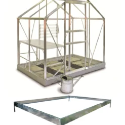 Royal Well Tuinkas En Fundering Popular 46 Blank Polycarbonaat 4mm