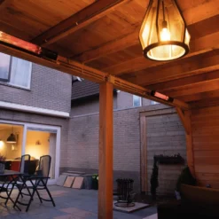 Sunred Terrasverwarmer Royal Diamond Dark Wall 1500 -Bijzondere Tuin Verkoop RD DARK 25 20 15 Lifestyle 02 Large