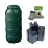 Harcostar Rainsaver Regenton 100 Liter Groen Met Vulautomaat En 3 Delige Voet