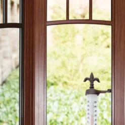 Esschert Thermometer Kozijn Gietijzer 6 Esschert Thermometer Kozijn Gietijzer -Bijzondere Tuin Verkoop TH84 02 1