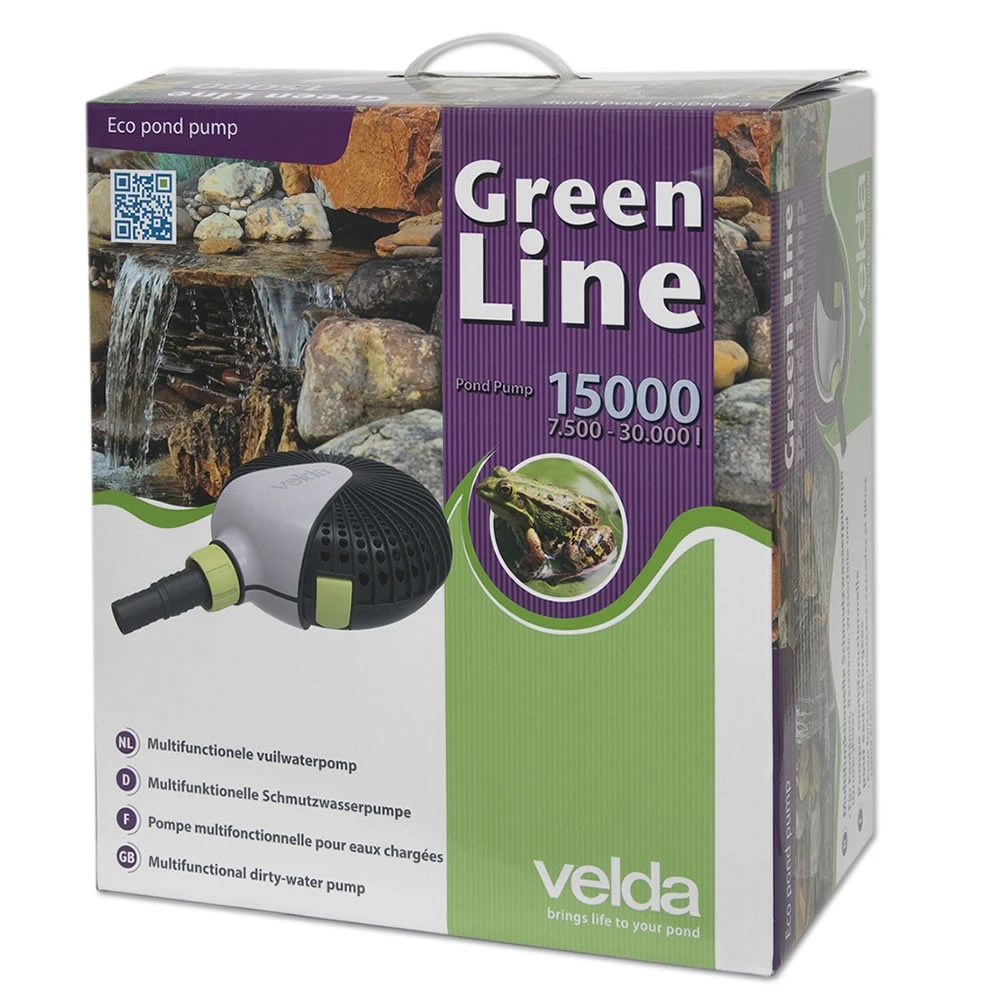 Velda Vijverpomp Green Line 15000 1 Velda Vijverpomp Green Line 15000