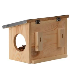 Esschert Eekhoorn Voederhuis Ronde Opening 11 Esschert Eekhoorn Voederhuis Ronde Opening -Bijzondere Tuin Verkoop WA56 03