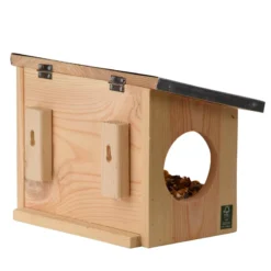 Esschert Eekhoorn Voederhuis Ronde Opening 13 Esschert Eekhoorn Voederhuis Ronde Opening -Bijzondere Tuin Verkoop WA56 05