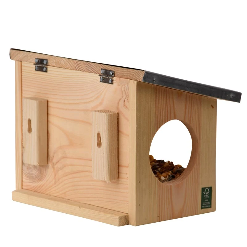 Esschert Eekhoorn Voederhuis Ronde Opening 5 Esschert Eekhoorn Voederhuis Ronde Opening - Afbeelding 5