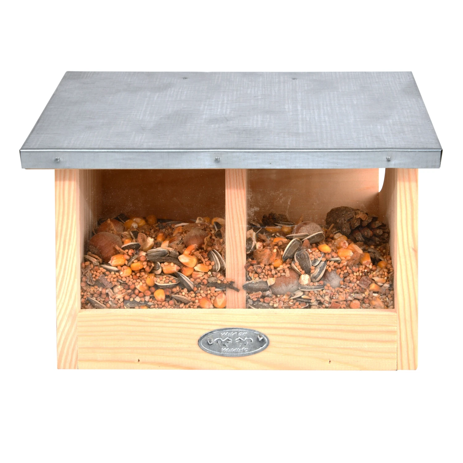 Esschert Eekhoorn Voederhuis Dubbel 2 Esschert Eekhoorn Voederhuis Dubbel - Afbeelding 2