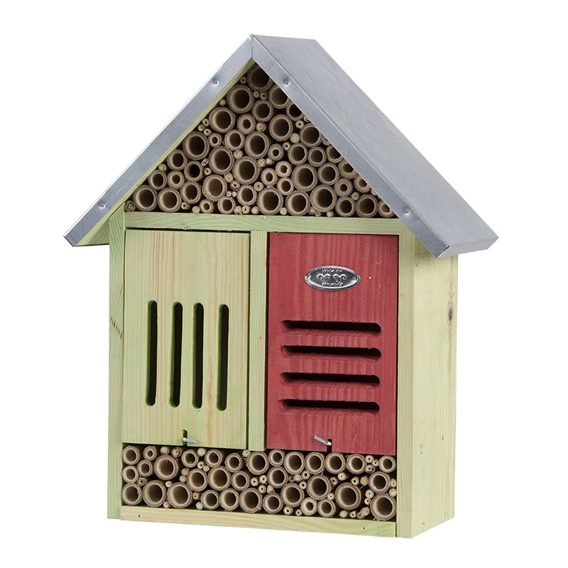 Esschert Insectenhotel XL Met Borstel 1 Esschert Insectenhotel XL Met Borstel