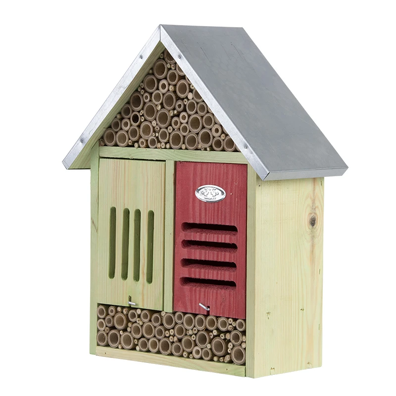 Esschert Insectenhotel XL Met Borstel 2 Esschert Insectenhotel XL Met Borstel - Afbeelding 2