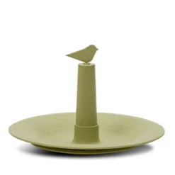 Vogelbad Finch Olijfgroen