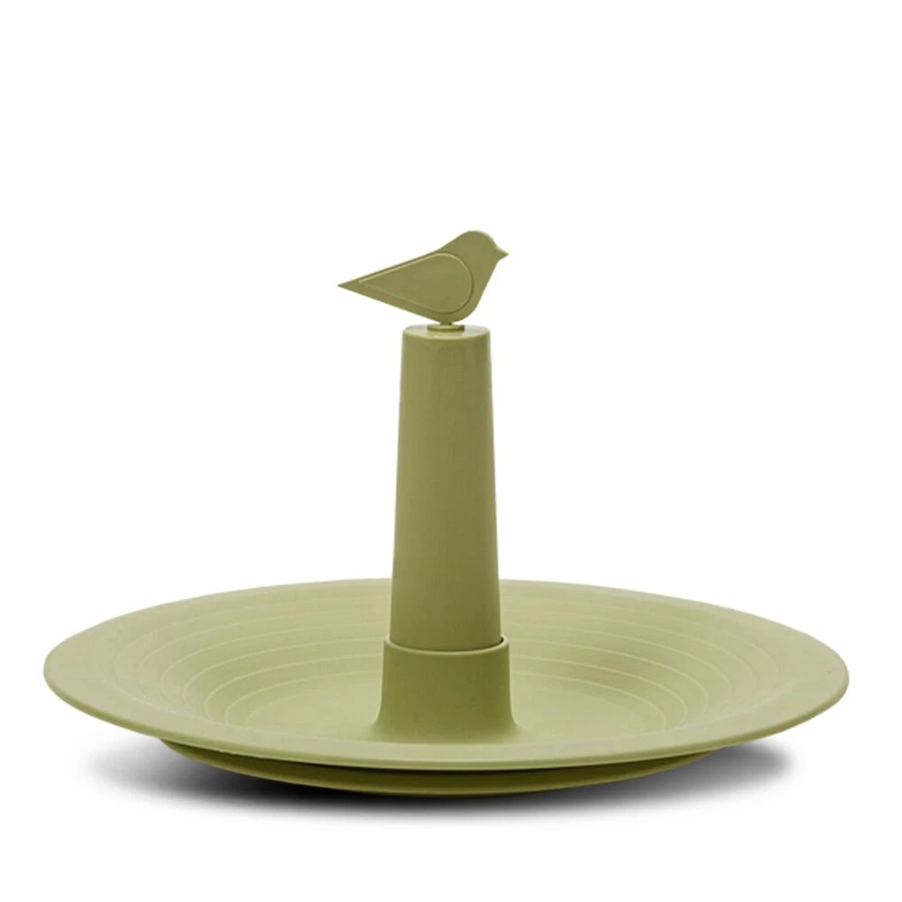 Vogelbad Finch Olijfgroen 1 Vogelbad Finch Olijfgroen