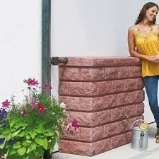 Design Regenton Muur Antraciet 400 Liter 4 Design Regenton Muur Antraciet 400 Liter - Afbeelding 4